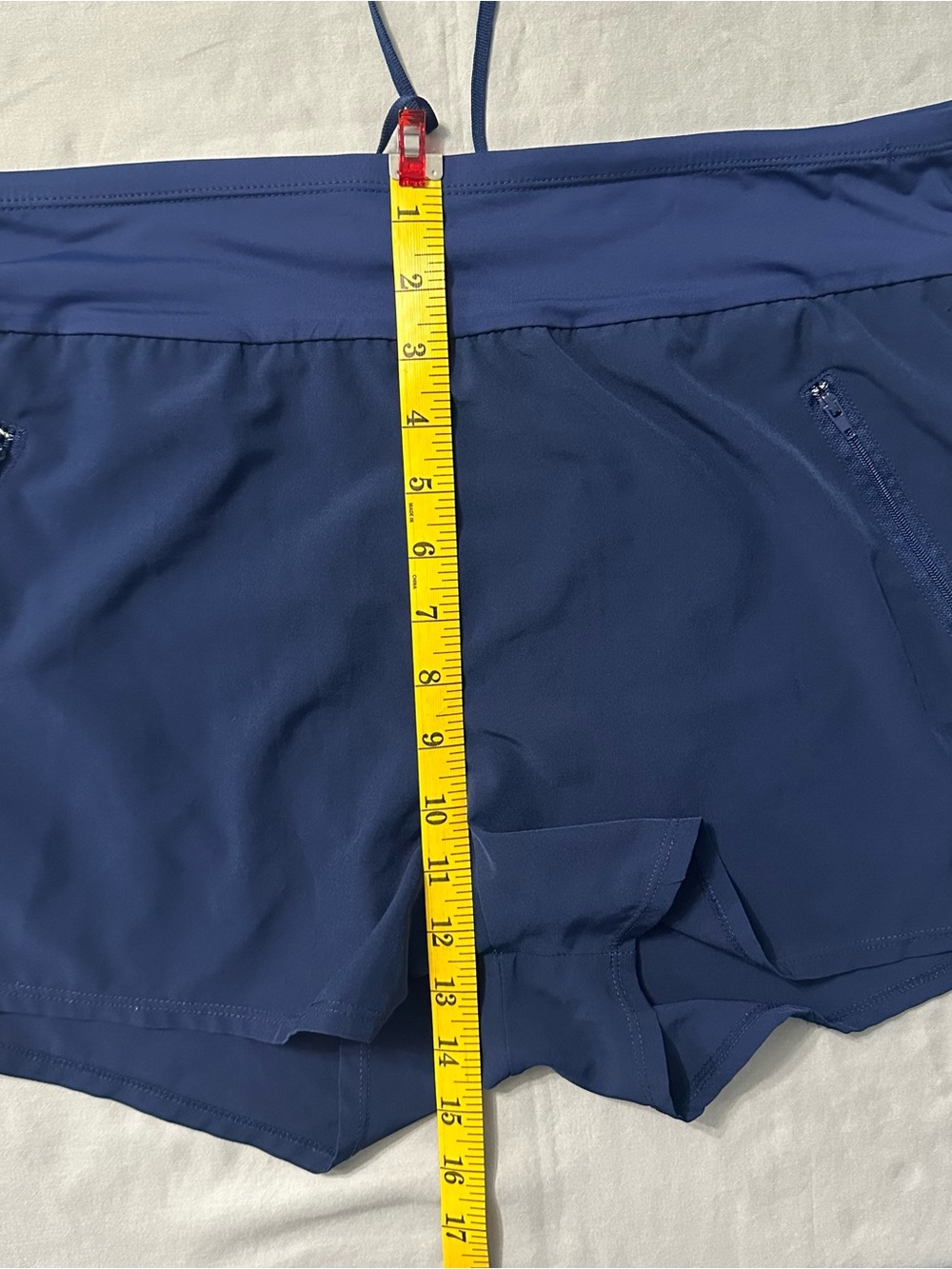 Beach House Navy Blue Swim Shorts Size 12 - Picture 7 of 12